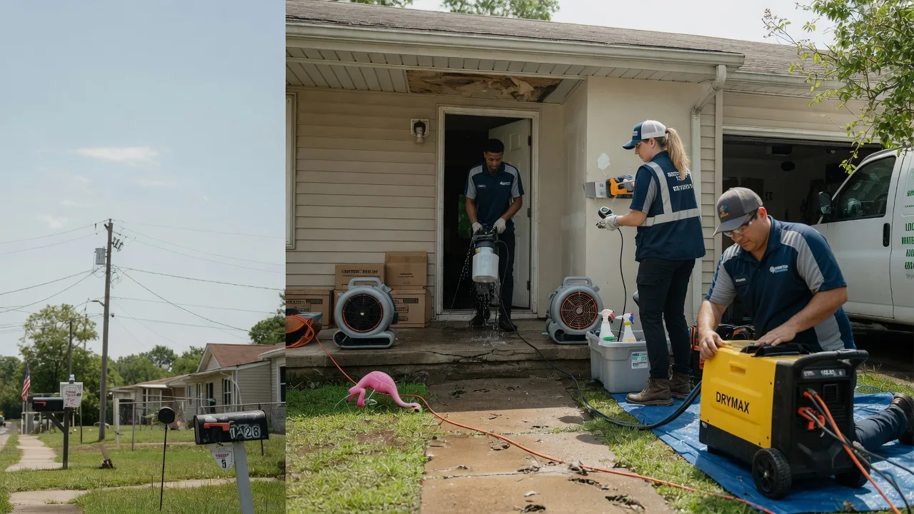 Storm Damage Water Removal in Yarmouth, IA near me